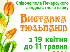 ІV городская выставка тюльпанов «Цветы весны» в Киеве