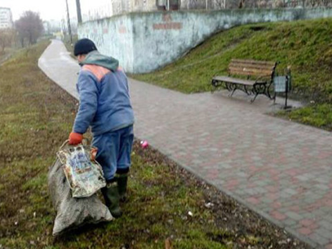 Столицю ретельно прибирають після свят