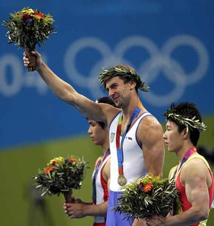 Гончаров Валерій. Олімпіада в Афінах 2004 рік - золото.