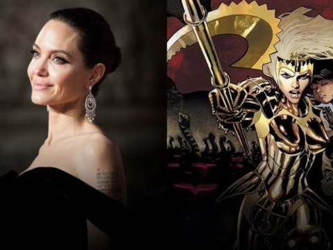 Анджеліна Джолі стала білявкою у новому фільмі Marvel