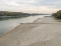 Дунай в Угорщині висихає: рівень води впав до рекордного мінімуму, судна стоять
