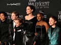 Анджеліна Джолі з дітьми на прем’єрі «Малефісенти: Володарки пітьми»